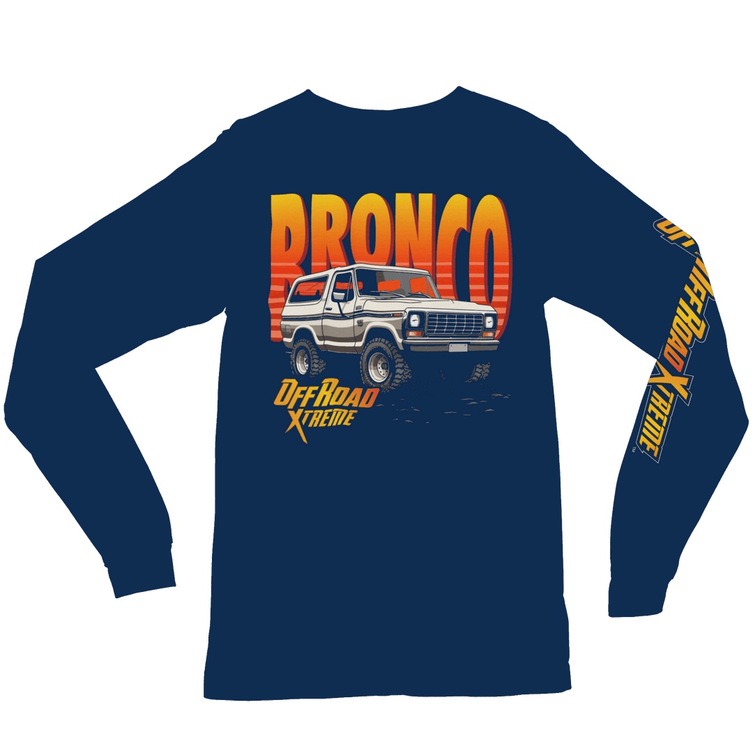 Classic Bronco Long-Sleeve Shirt - Racing Shirts