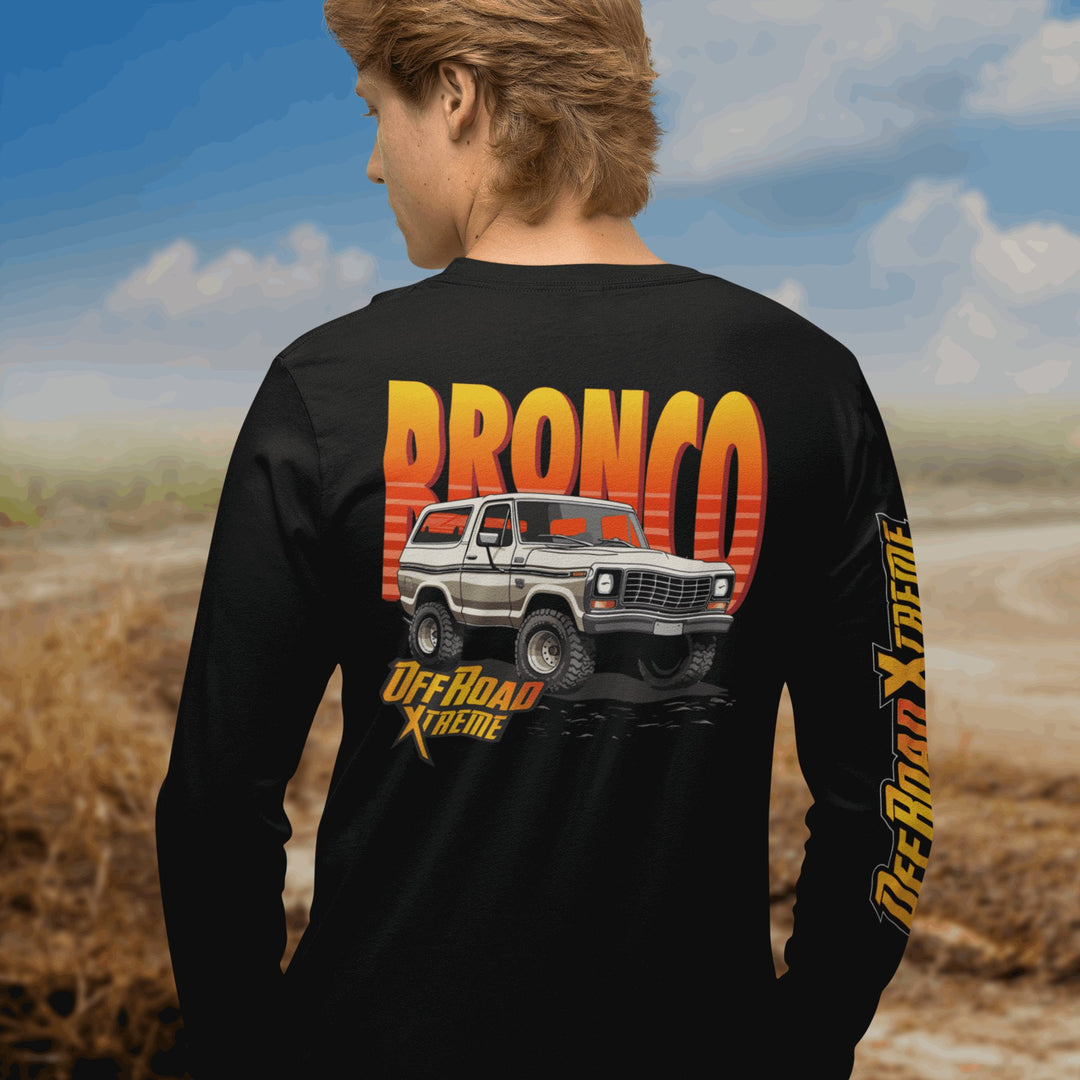 Classic Bronco Long-Sleeve Shirt - Racing Shirts
