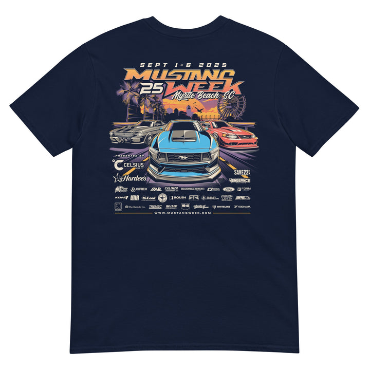 Mustang Week Myrtle Beach 2025 Official Shirt - Racing Shirts