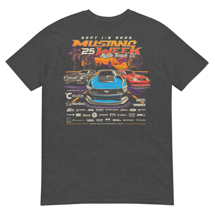 Mustang Week Myrtle Beach 2025 Official Shirt - Racing Shirts