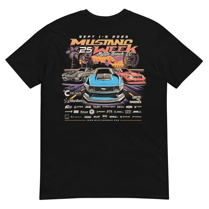Mustang Week Myrtle Beach 2025 Official Shirt - Racing Shirts