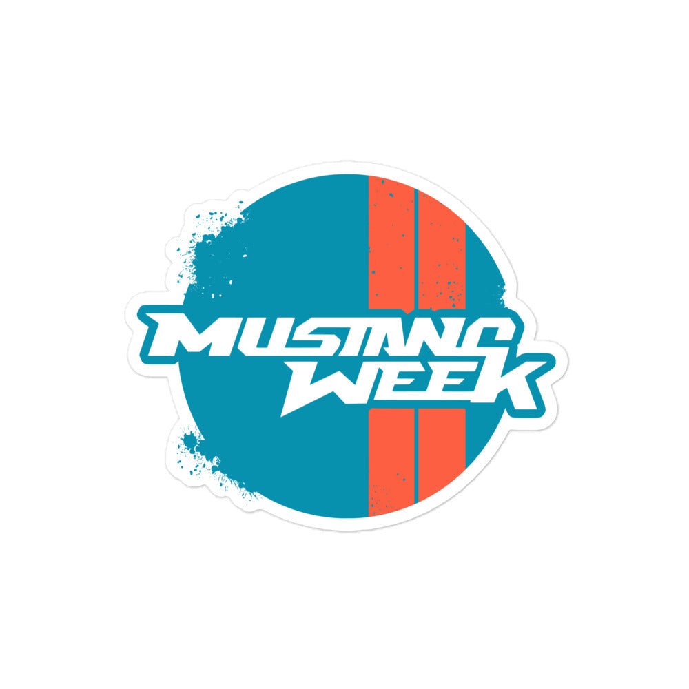 Mustang Week Orbit Sticker - Racing Shirts