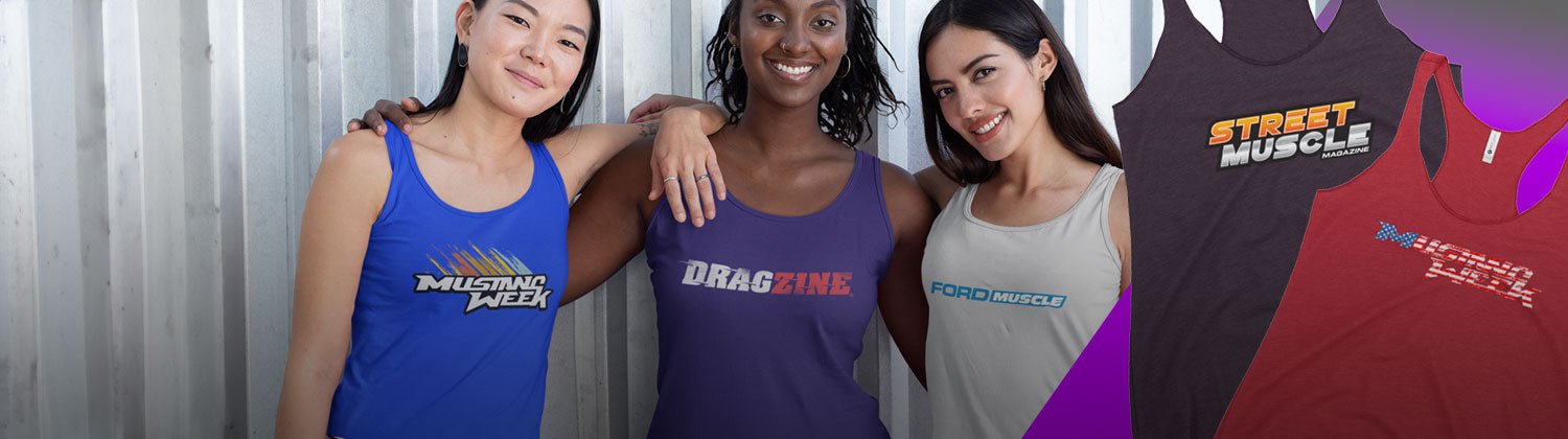 Women's Tank Tops - Racing Shirts