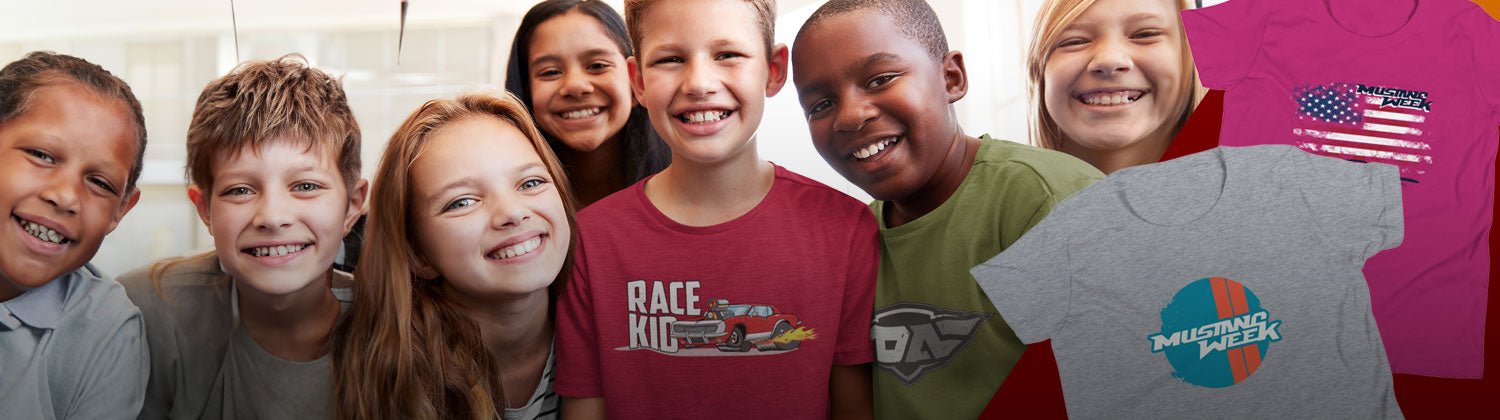 Youth T-Shirts - Racing Shirts