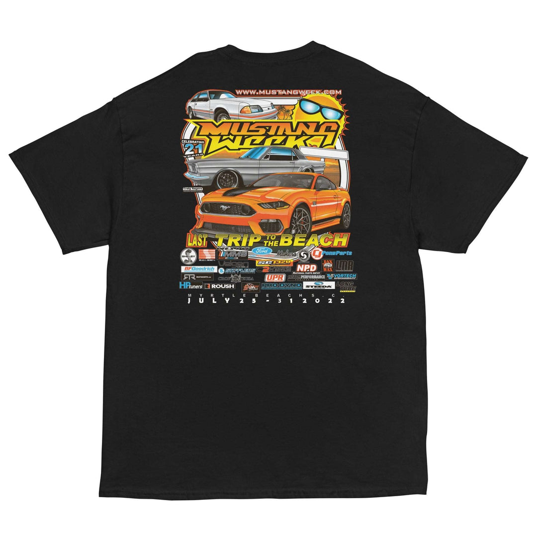 '22 Official Mustang Week Event T-Shirt - Racing Shirts
