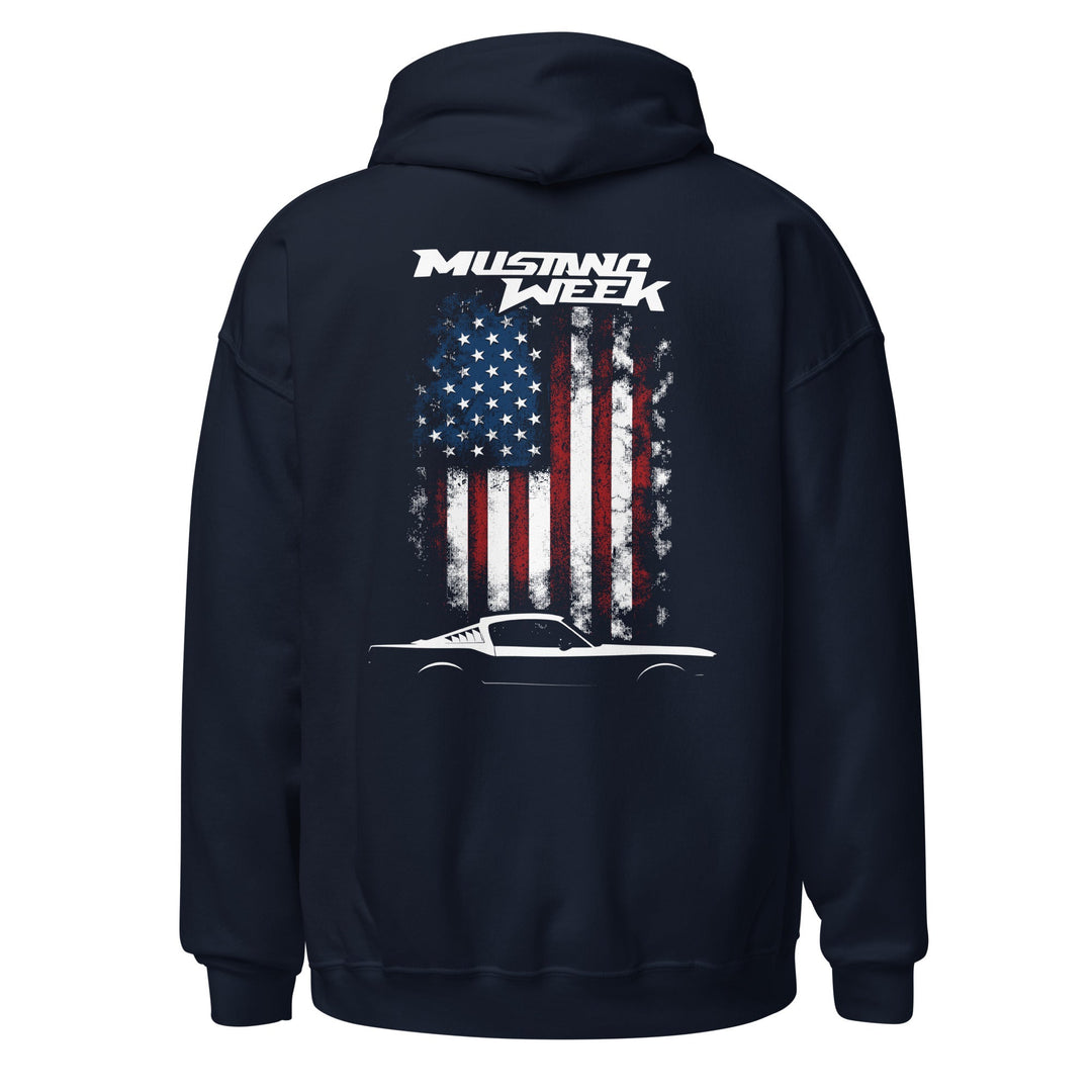 '65 Mustang USA Hoodie - Racing Shirts