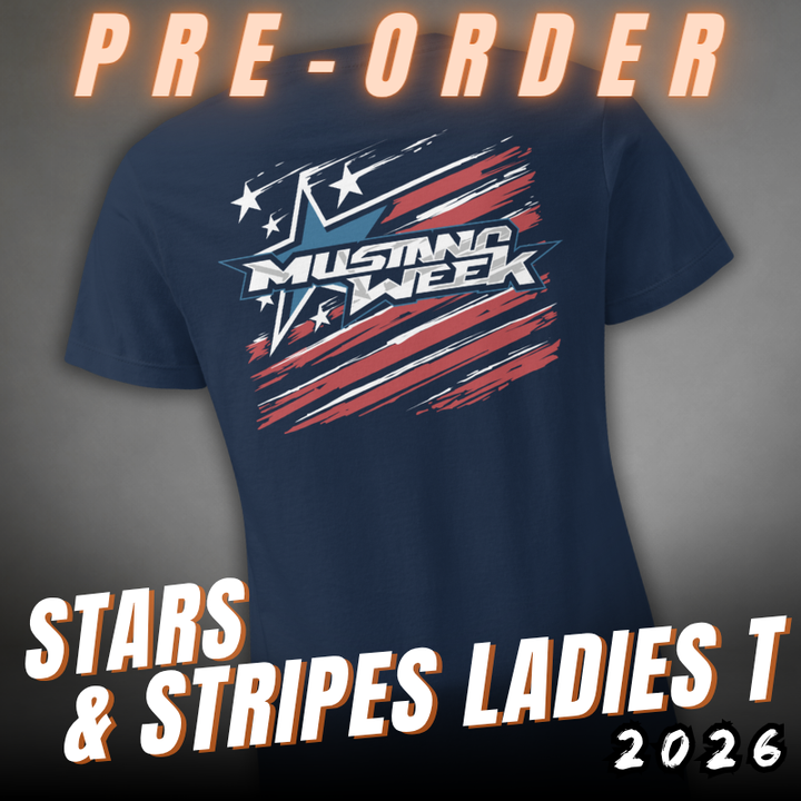 Stars &amp; Stripes Ladies T-Shirt