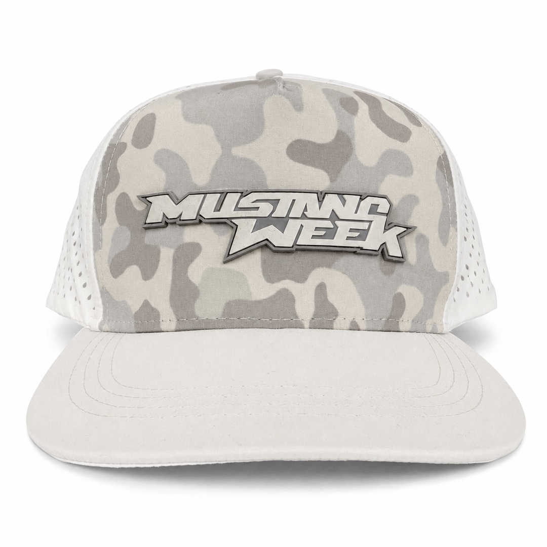MW White Camo Snapback