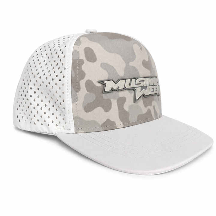 MW White Camo Snapback