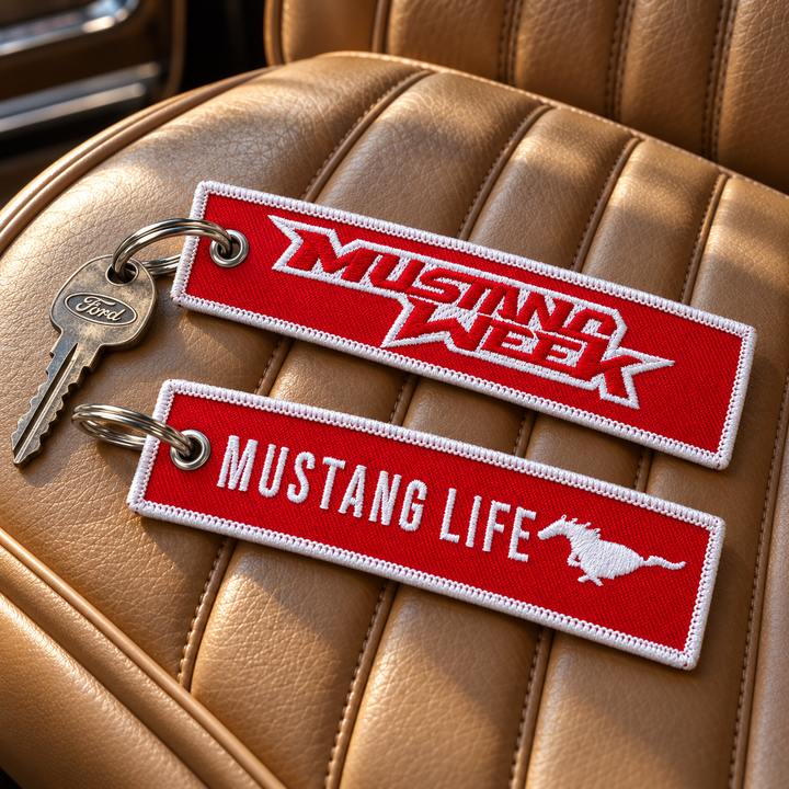 Mustang Week Mustang Life Keychain