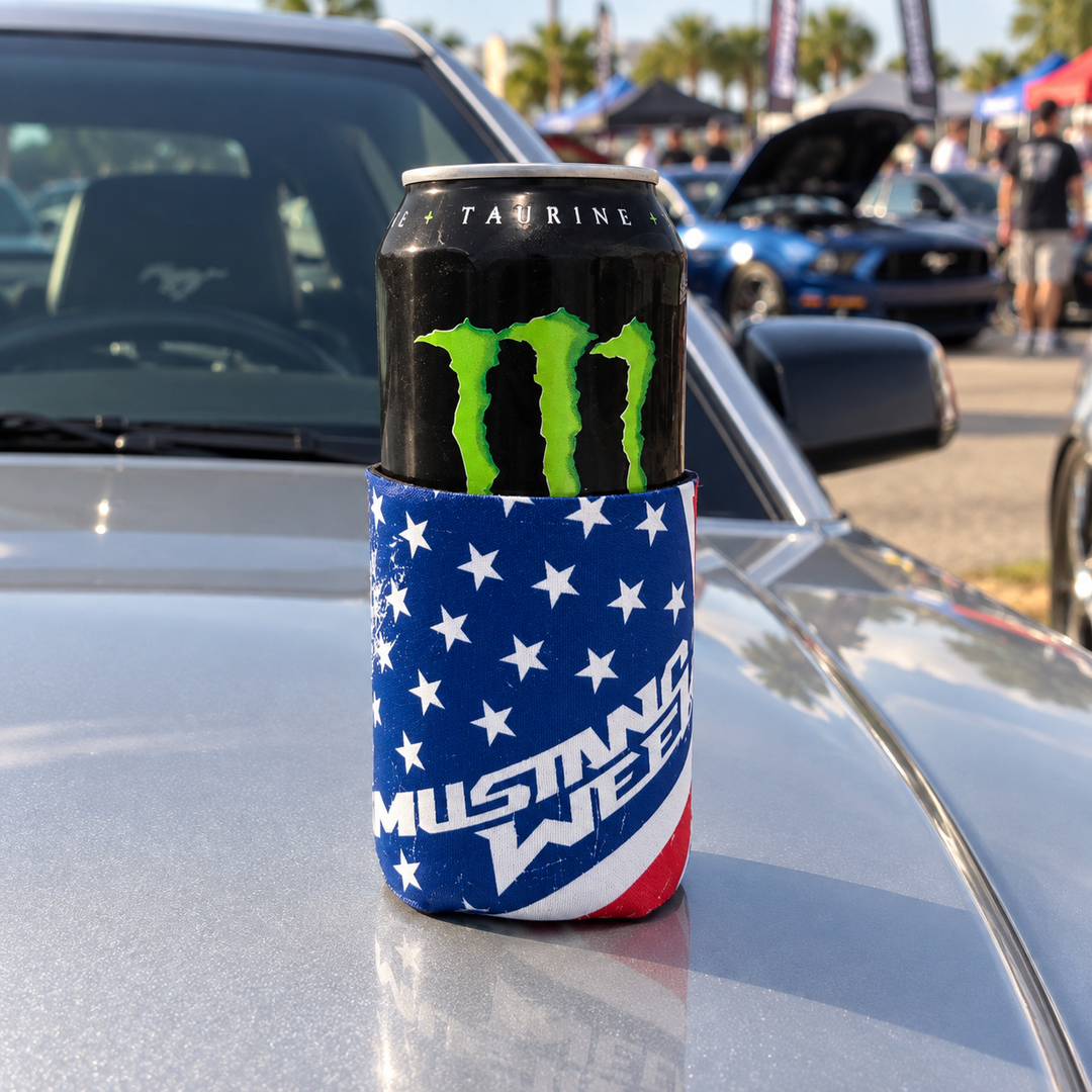Mustang Week USA Koozie