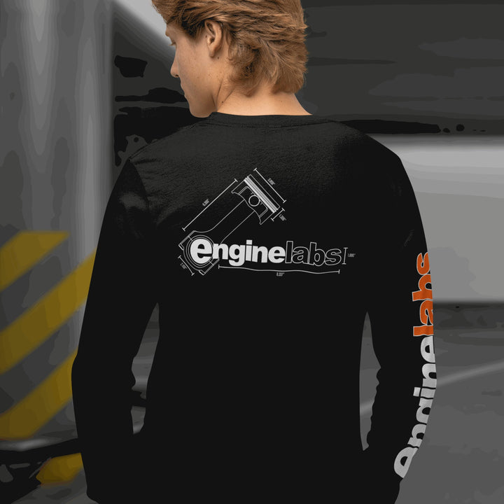 Engine Blueprint Long-Sleeve Shirt - Racing Shirts