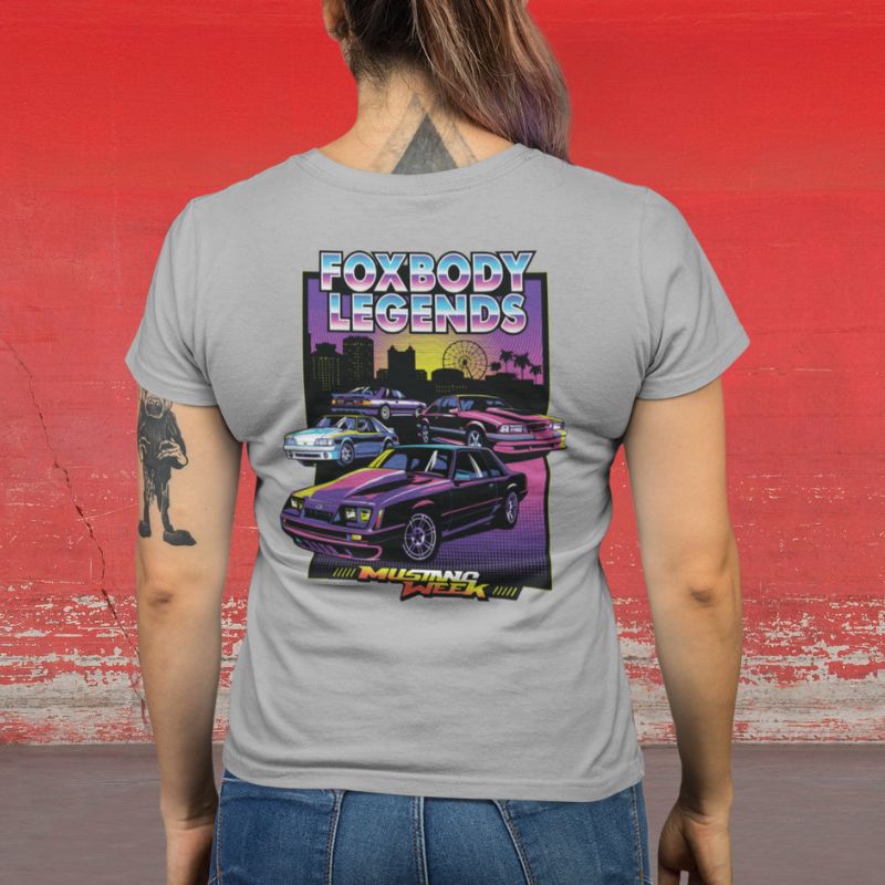 Fox Body Legends WOMEN'S V-Neck - Pre-Order - Racing Shirts