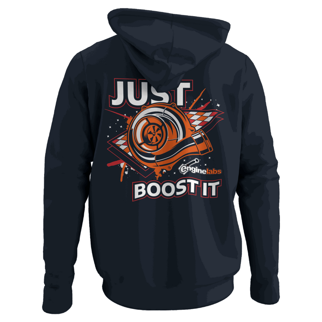 Just Boost It Hoodie - Racing Shirts