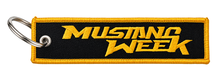 Mustang Week Redline Ready Keychain