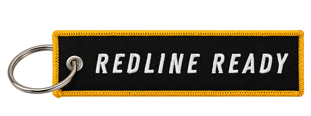 Mustang Week Redline Ready Keychain