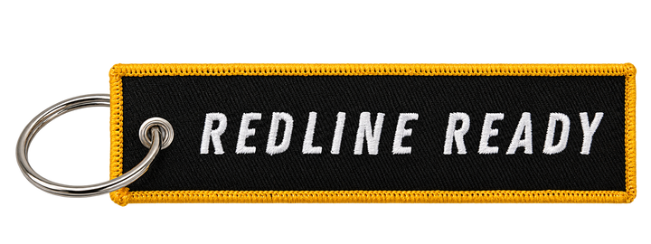 Mustang Week Redline Ready Keychain