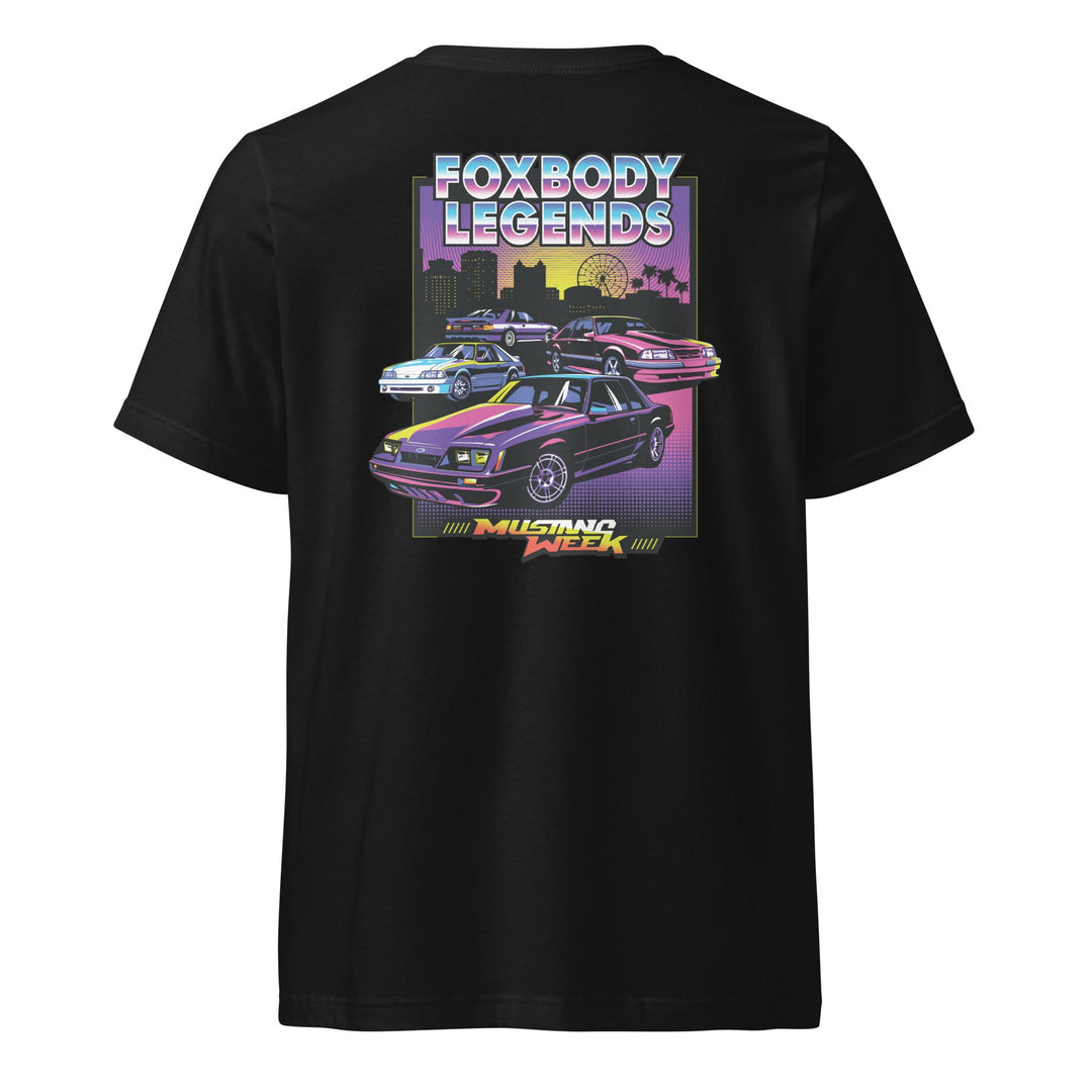 Mustang Week 2025 - Fox Body Legends V-Neck - Racing Shirts