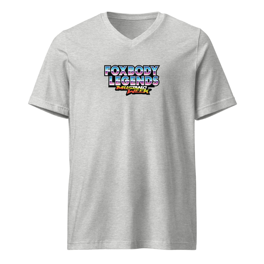 Mustang Week 2025 - Fox Body Legends V-Neck - Racing Shirts