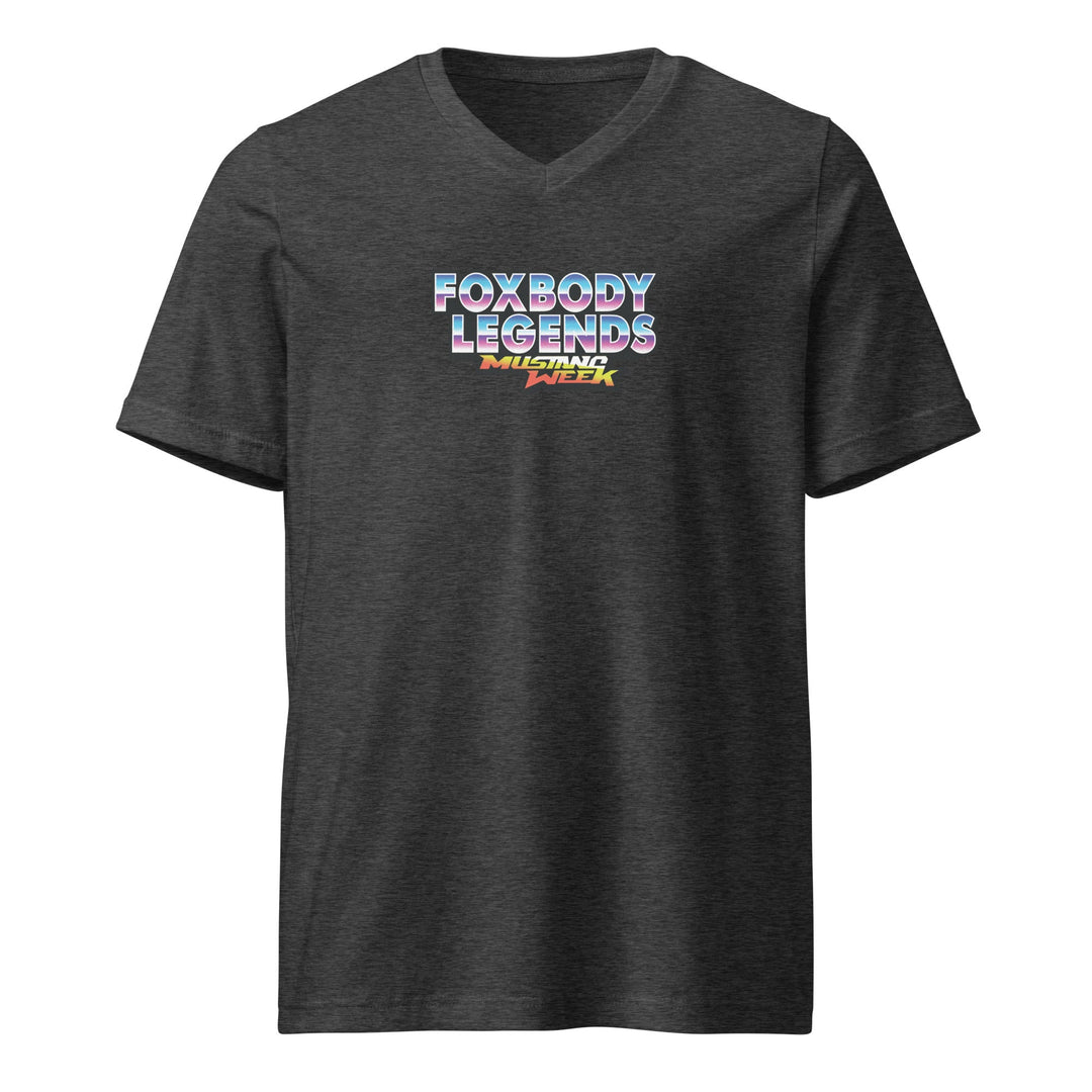 Mustang Week 2025 - Fox Body Legends V-Neck - Racing Shirts