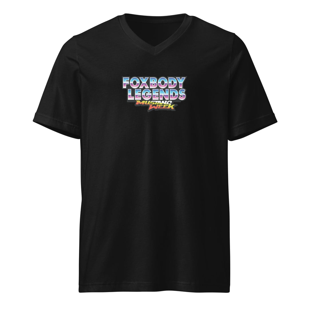 Mustang Week 2025 - Fox Body Legends V-Neck - Racing Shirts