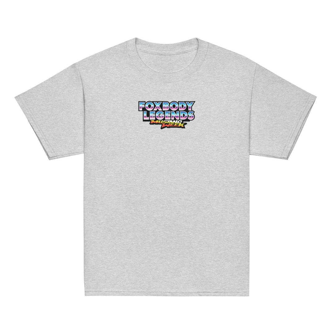 Mustang Week 2025 - Fox Body Legends Youth Shirt - Racing Shirts