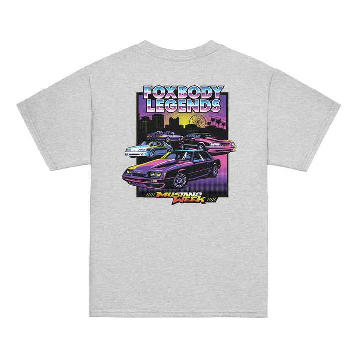 Mustang Week 2025 - Fox Body Legends Youth Shirt - Racing Shirts