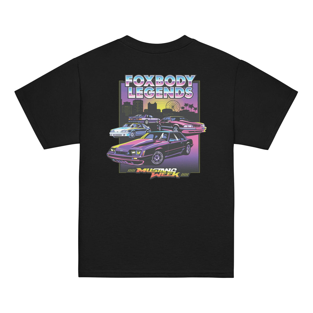 Mustang Week 2025 - Fox Body Legends Youth Shirt - Racing Shirts
