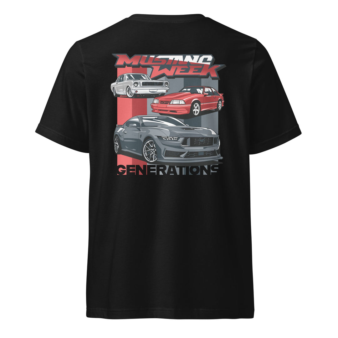 Mustang Week 2025 - Generations V-Neck - Racing Shirts