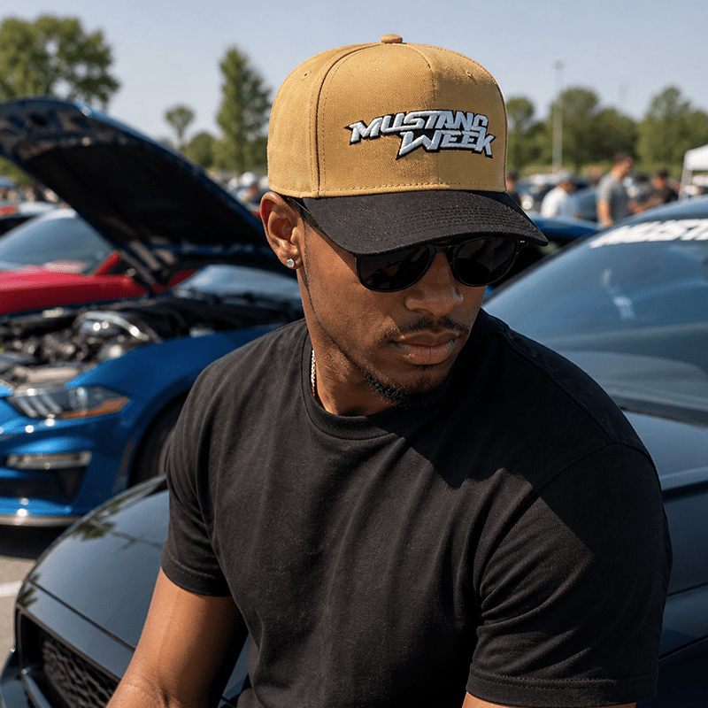 Mustang Week Ball Cap Snapback - Racing Shirts