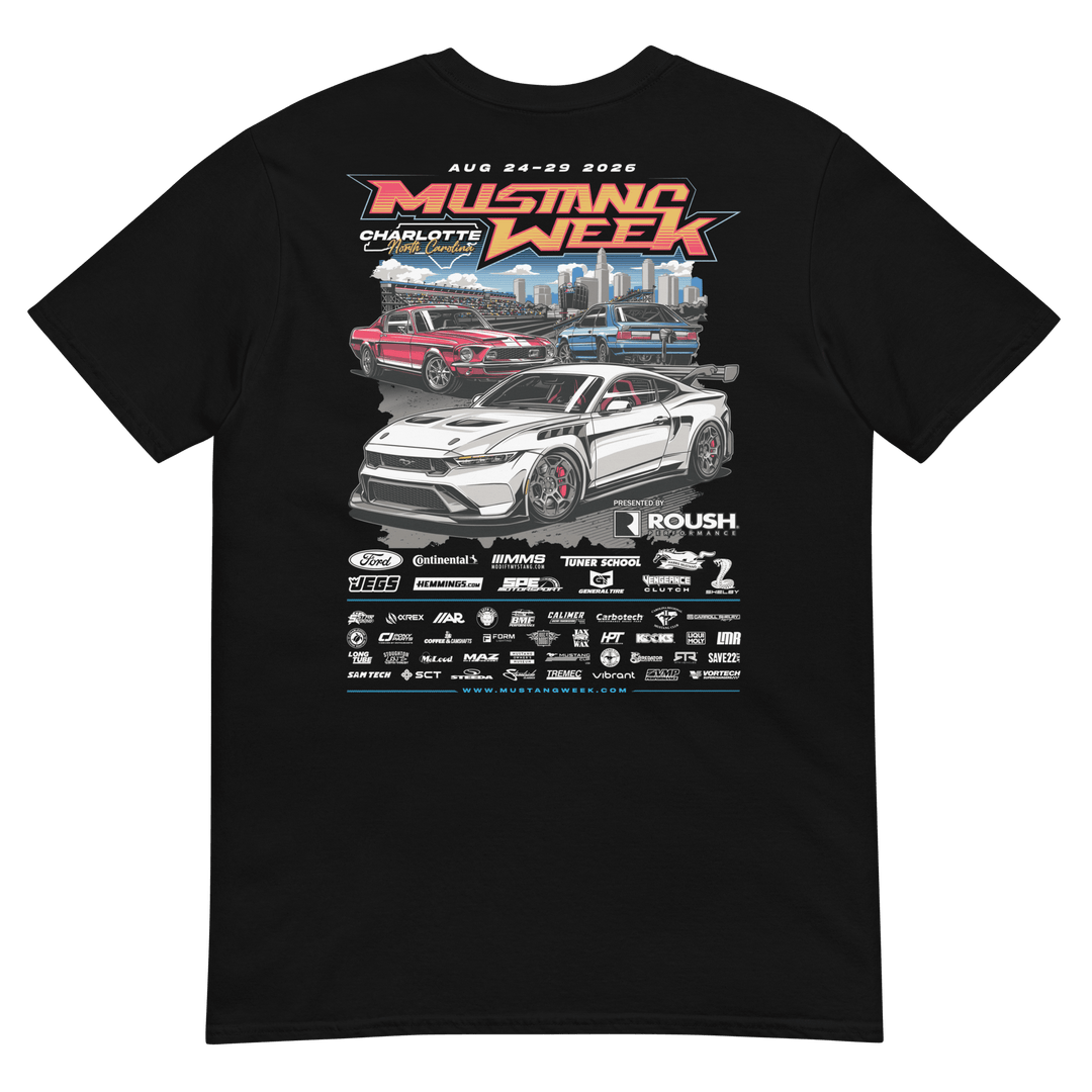 Mustang Week Charlotte 2026 Official Shirt - Racing Shirts