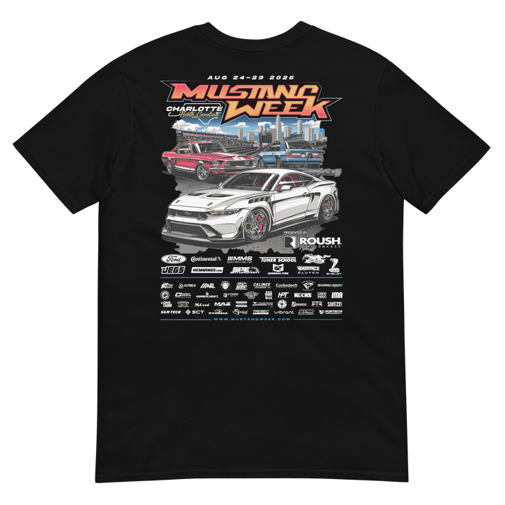 Mustang Week Charlotte 2026 Official Shirt - Racing Shirts