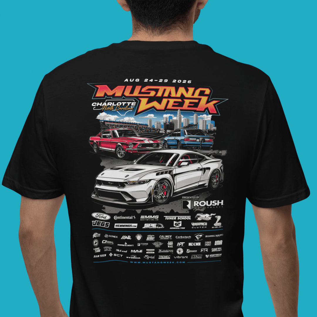 Mustang Week Charlotte 2026 Official Shirt - Racing Shirts