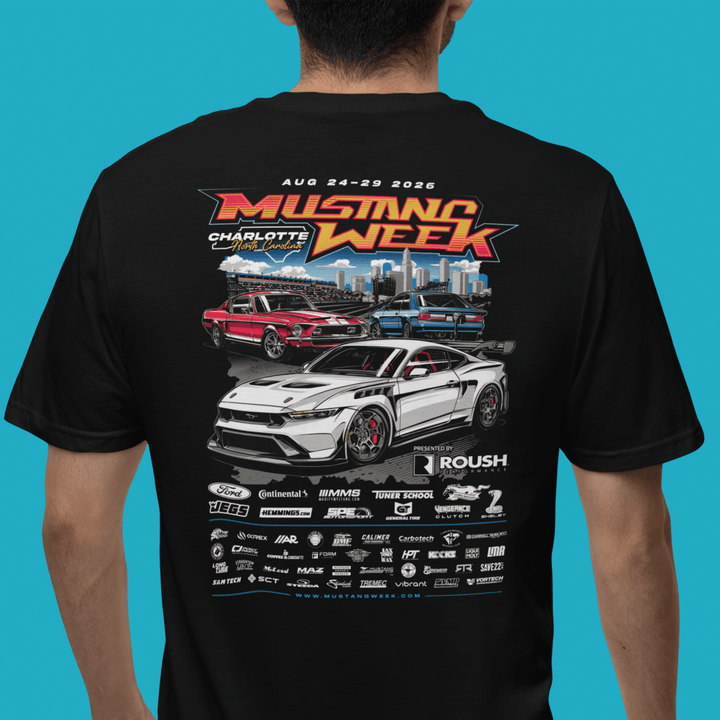Mustang Week Charlotte 2026 Official Shirt - Racing Shirts