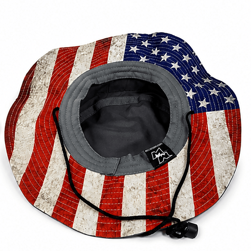 Mustang Week Flag Bucket Hat - Racing Shirts
