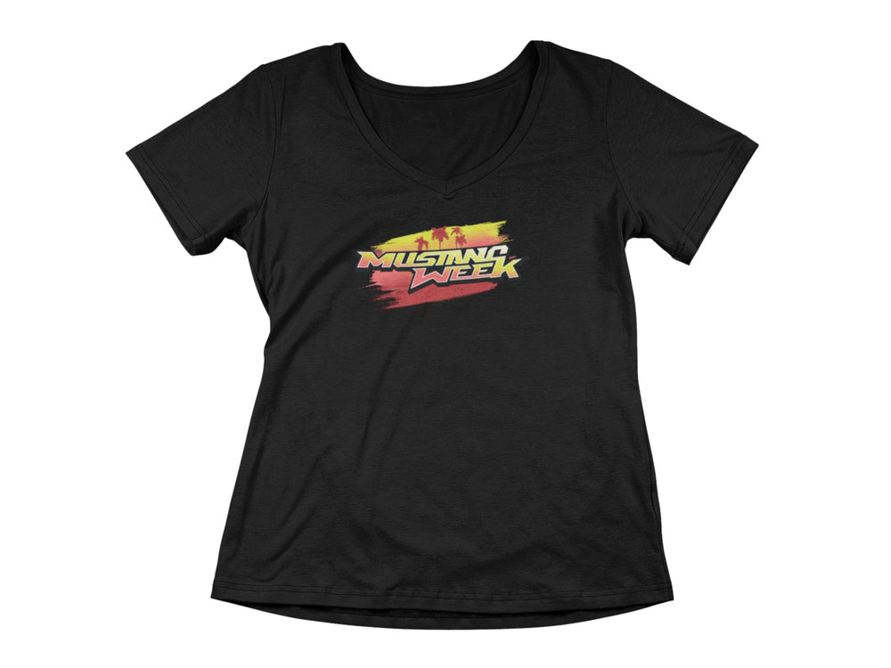 Mustang Week Legacy WOMEN'S V-Neck - Pre-Order - Racing Shirts