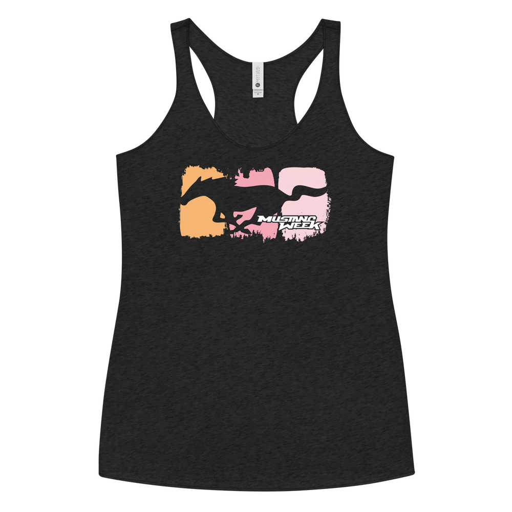 Mustang Week Myrtle Beach 2025 - Color Rush Pony - Tank Top - Racing Shirts