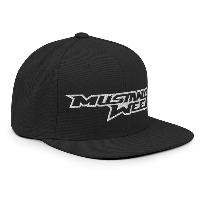 Mustang Week Outline Snapback Hat - Racing Shirts