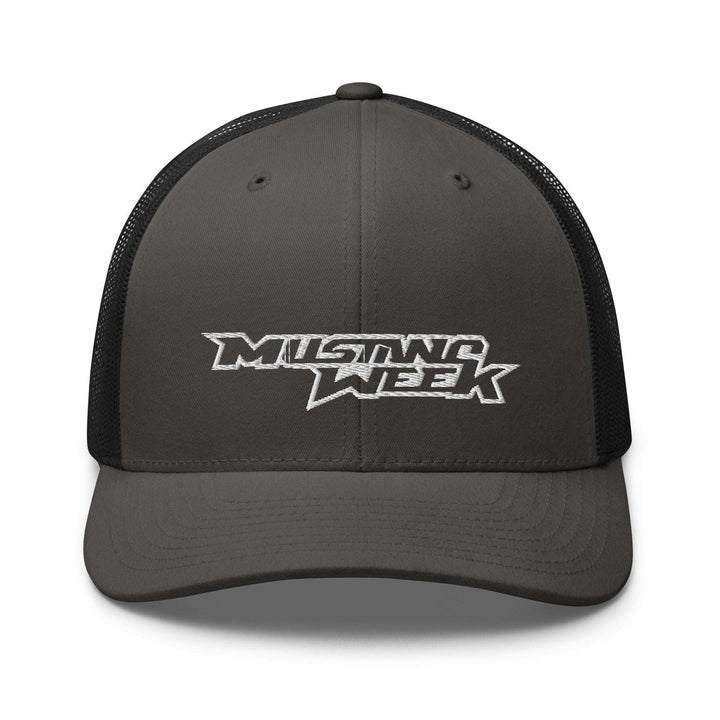 Mustang Week Outline Trucker Hat - Racing Shirts