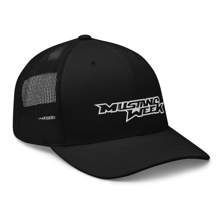 Mustang Week Outline Trucker Hat - Racing Shirts