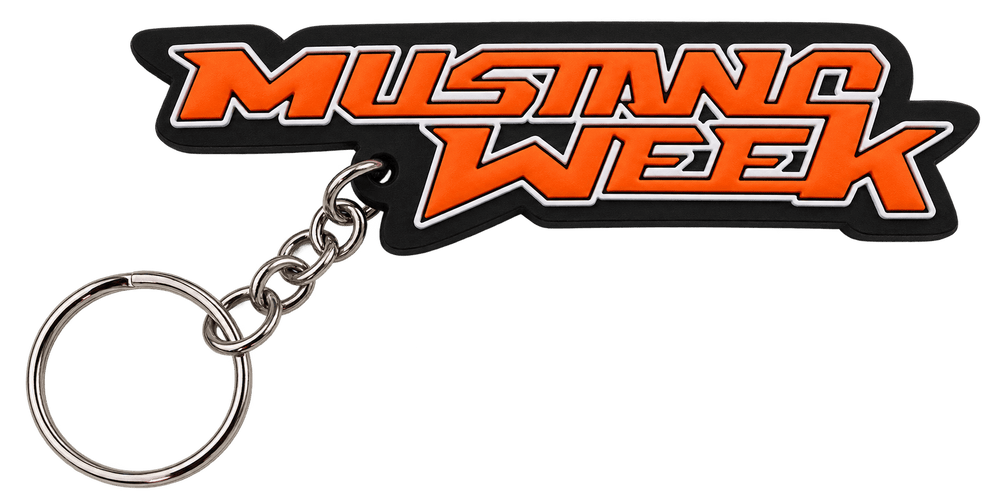 Mustang Week PVC Keychain - Racing Shirts