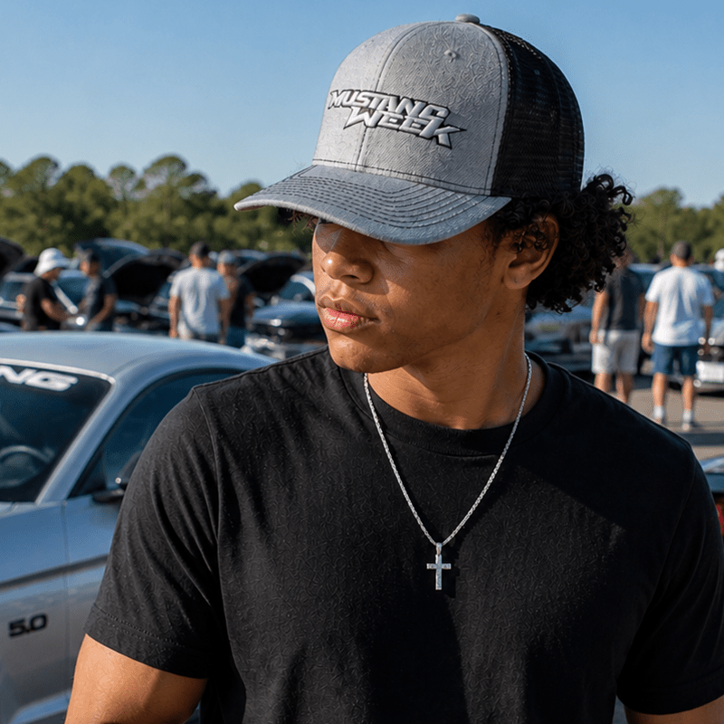 Mustang Week Trucker Two Tone Snapback - Racing Shirts