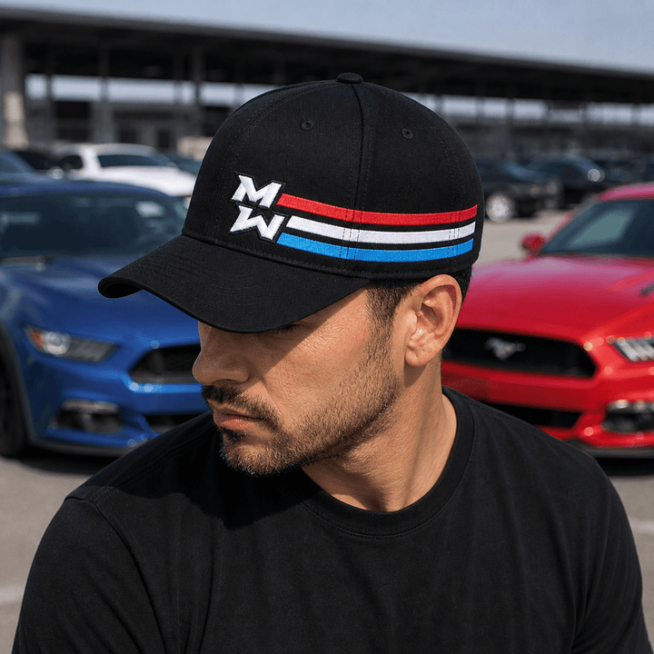 MW Flying Colors Fitted Hat - Racing Shirts