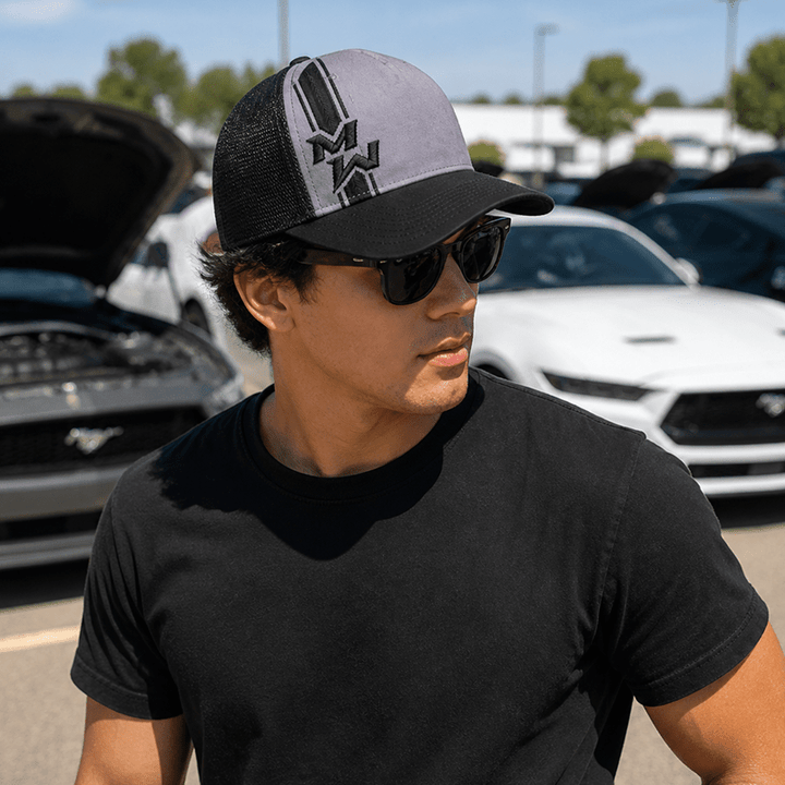 MW Racing Stripes Snapback - Racing Shirts