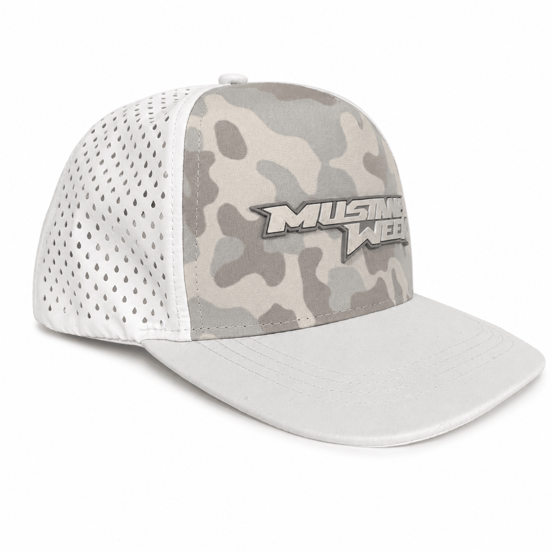 MW White Camo Snapback - Racing Shirts