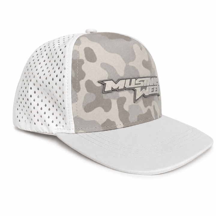 MW White Camo Snapback - Racing Shirts