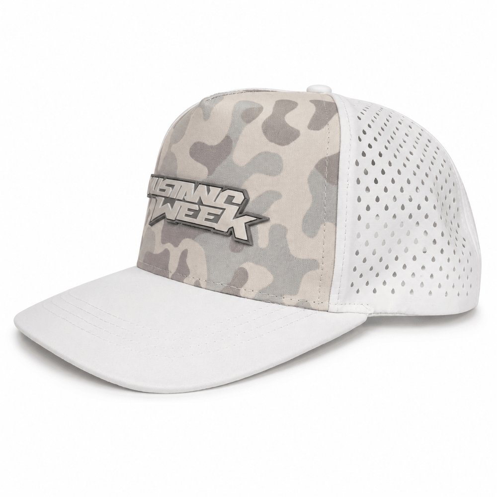 MW White Camo Snapback - Racing Shirts