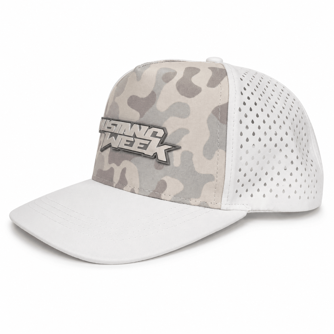 MW White Camo Snapback - Racing Shirts
