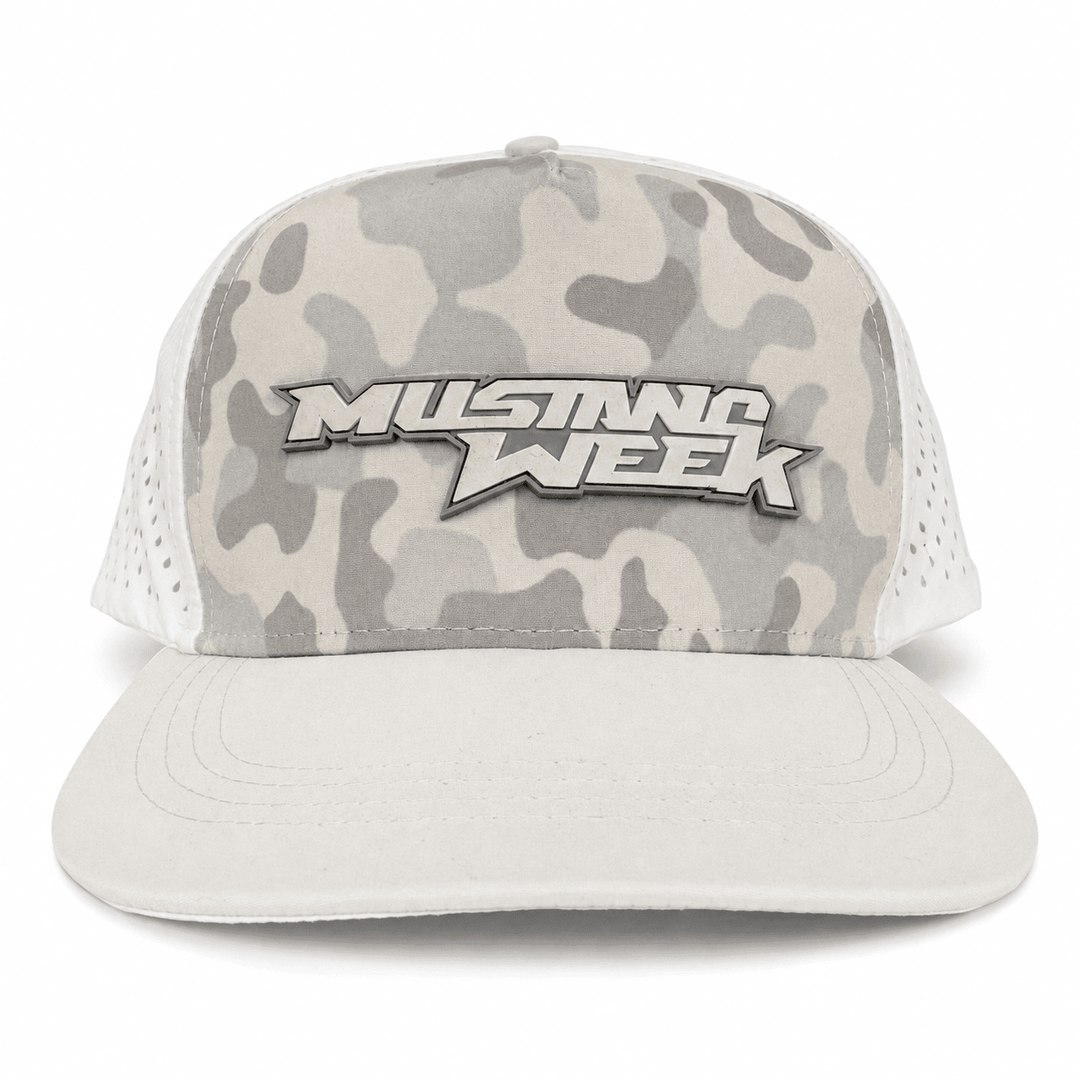 MW White Camo Snapback - Racing Shirts