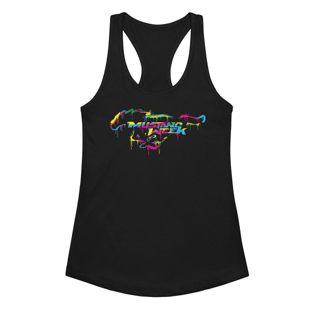 Neon Pony Ladies Tank - Top - Pre - Order - Racing Shirts